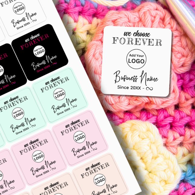 Étiquette de vêtements personnalisés coudre ou Cro (Créateur téléchargé)