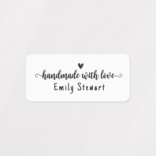 étiquette de vêtements personnalisés Crafter pour  (Design 1)