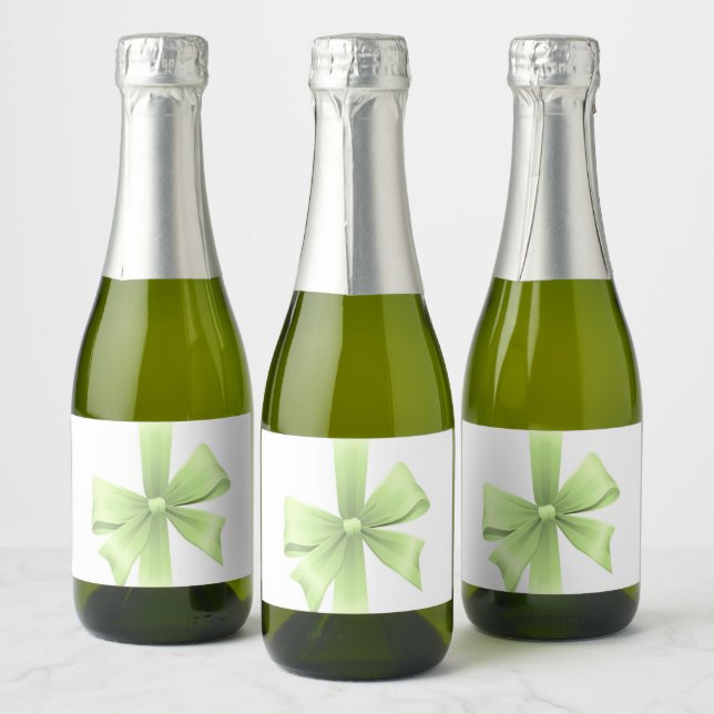 Étiquette de vin à ruban papillon (Bouteilles)