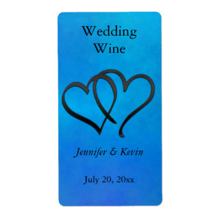 Étiquette de vin mariage