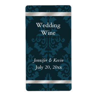Étiquette de vin mariage