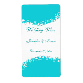 Étiquette de vin mariage