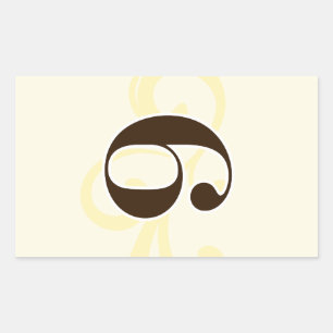 Étiquette de vin Numéro de tableau Stickers 6