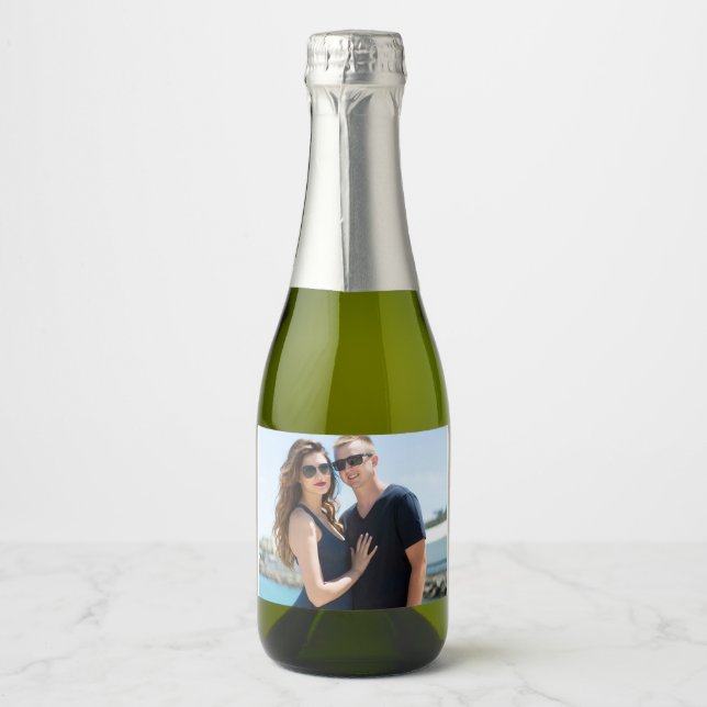 ÉTIQUETTE DE VIN PERSONNALISÉE PHOTO (Devant)