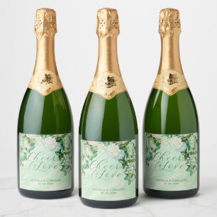 Étiquette de vin Roses de Van Gogh Étiquette de vi