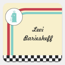 Étiquette de voie de 3 pouces