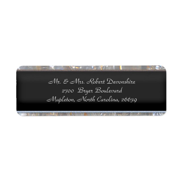 Étiquette Déco Art Déco (Devant)