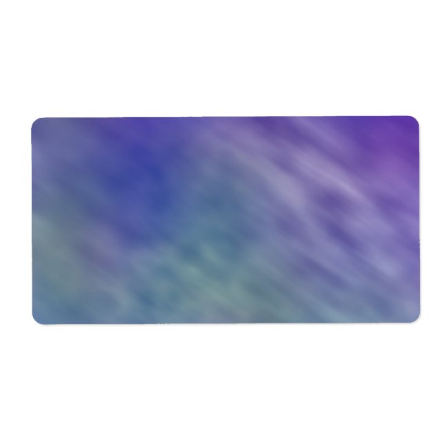 Étiquette Deep Rainbow Colored Sky Background (Devant)