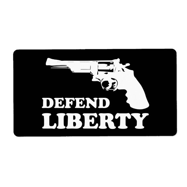 Étiquette Défendre la liberté (Devant)