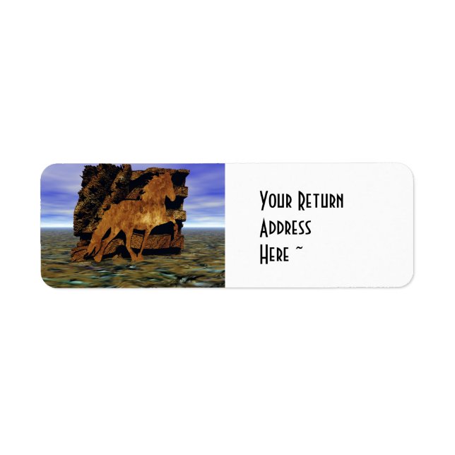 Étiquette Définir en pierre (Devant)