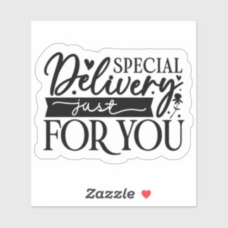 Étiquette d'emballage de coeur et de fleurs pour p