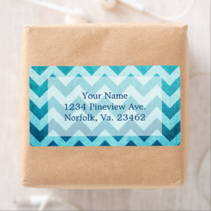 Étiquette Denim Chevron par Shirley Taylor