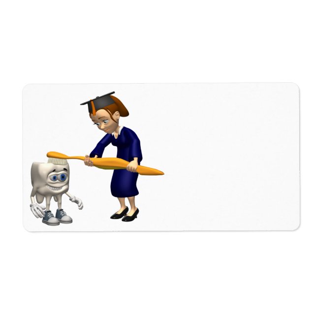 Étiquette Dentistère 2 (Devant)