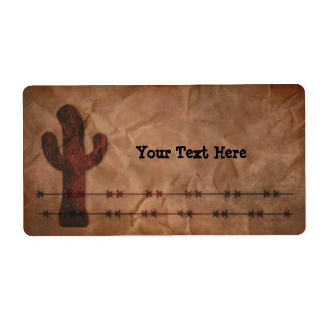 Étiquette d'entreprise Étiquette de produits occid (Devant)