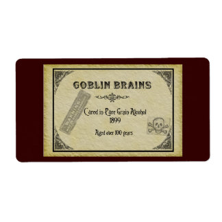 Étiquette des cerveaux de Goblin