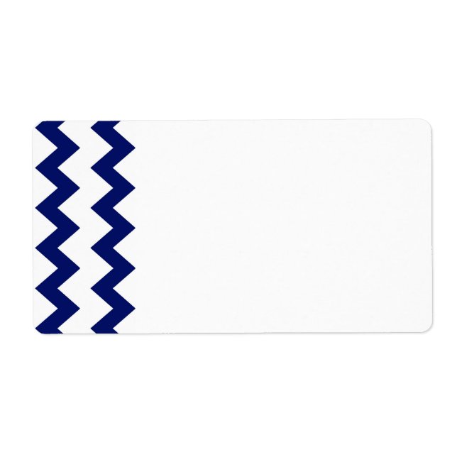 Étiquette des Chevrons blancs de la Marine (Devant)