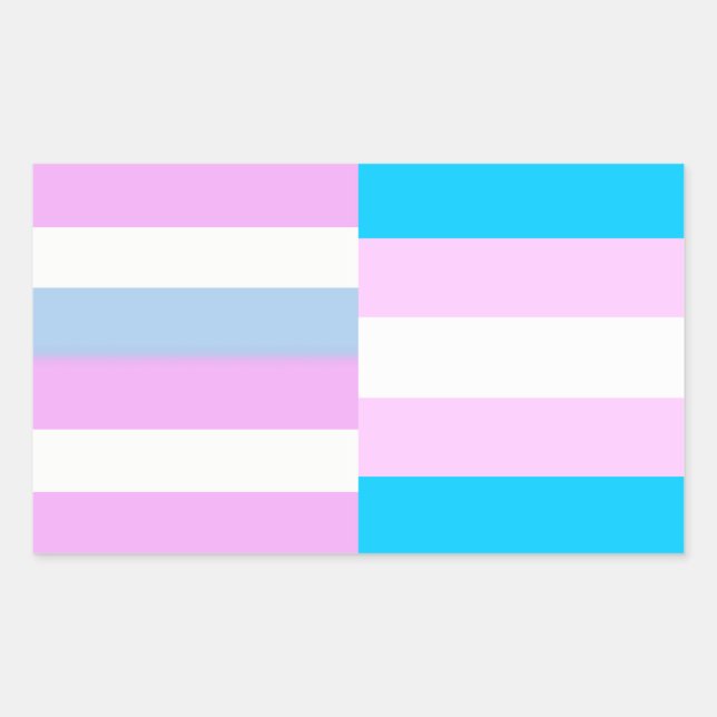 Étiquette des drapeaux de la fierté intersexuelle/ (Devant)