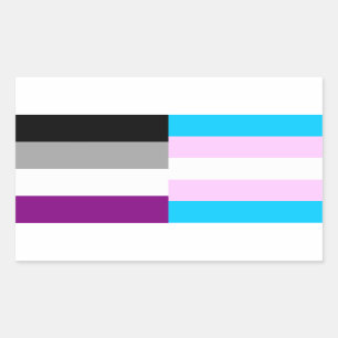 Étiquette des drapeaux de la fierté sexuelle/tra