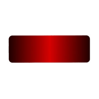 Étiquette Des nuances de rouge.
