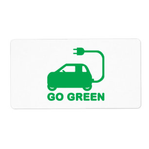 Étiquette Devenez écolo ~ Conduite de voitures électriques