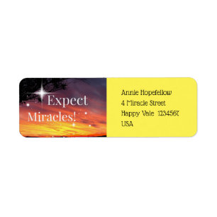 Étiquette Devinez la citation Inspirationnelle Miracles Spar