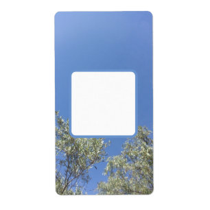 Étiquette d'expédition cool éco design