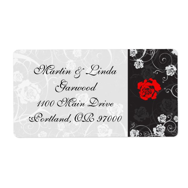 Étiquette d'expédition de crépuscule v2 (lumière) (Devant)