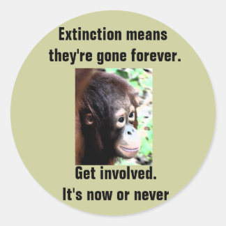 Étiquette d'extinction