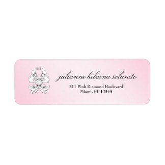 Étiquette Diamant De Luxe 311 Rose