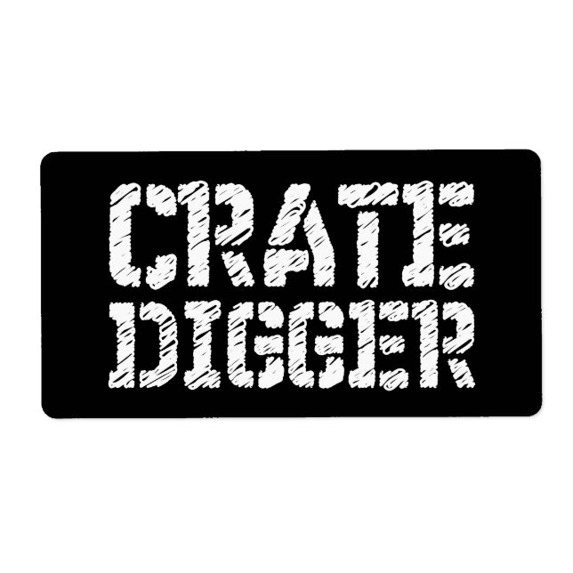 Étiquette Digger de vitesse (Devant)