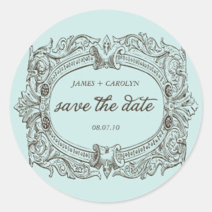 étiquette d'inspiration vintage