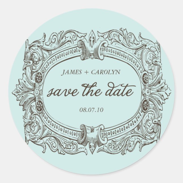 étiquette d'inspiration vintage (Devant)