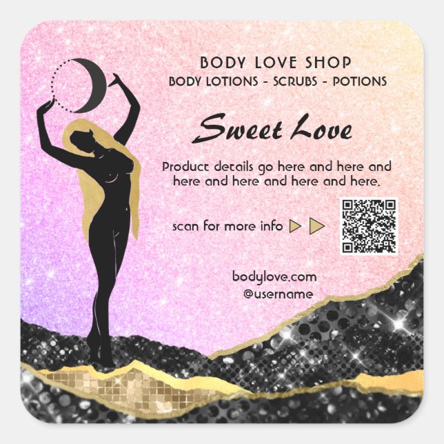 *~* Étiquette d'intention de déesse en COURSE AP24 (Devant)