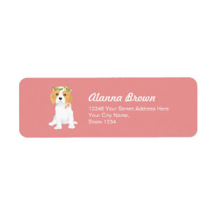 Étiquette Dita The Blenheim Cavalier King Charles Spaniel