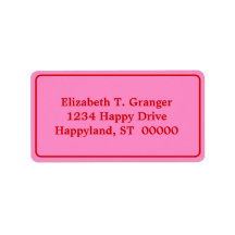 do-it-yourself Couleurs encadrées rose #3 rouge