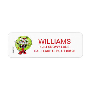 Étiquette Dr Seuss   Grinch   Who-ville Christmas Joy