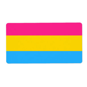 Étiquette Drapeau de fierté pansexuel LGBTQ
