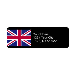 Étiquette Drapeau de l'Angleterre