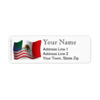 Drapeau mexicain américain