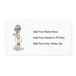 Étiquette Drôle Nurse Be Nice to Me T-shirts et cadeaux