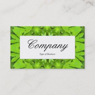 Étiquette du centre - Leaf Kaliedoscope