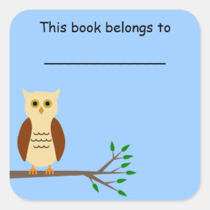 Étiquette du livre scolaire