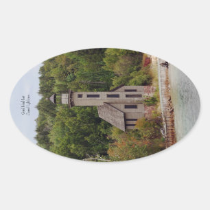 Étiquette du phare de Grand Island East Channel