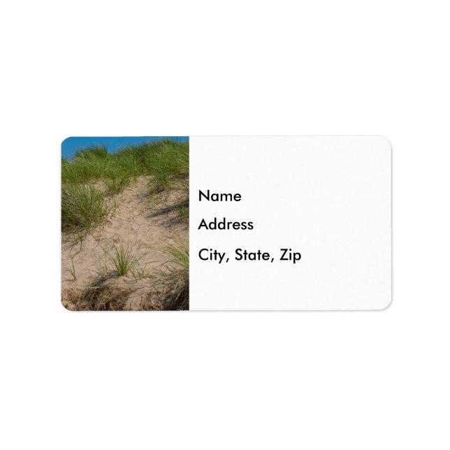 Étiquette Dune D'Oats De Mer (Devant)
