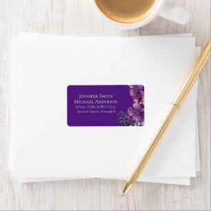 Étiquette Dynastie violette Dark Flork Budget Mariage articl