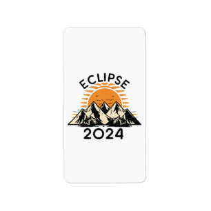 Étiquette Éclipse solaire totale 2024