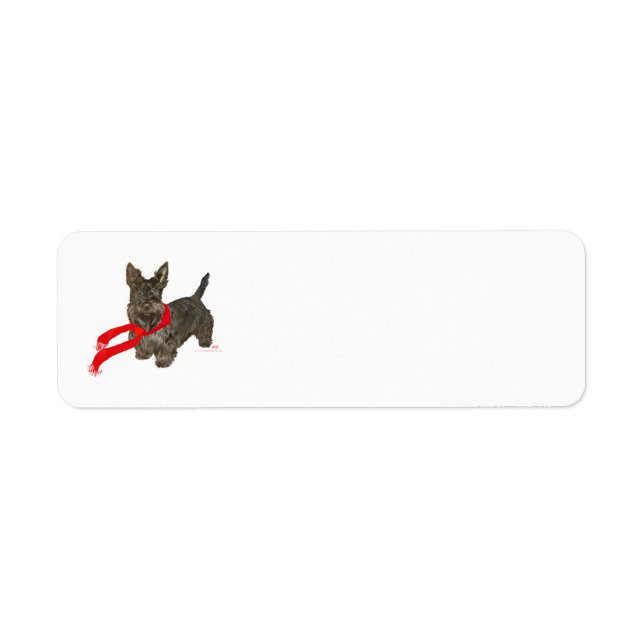 Étiquette Ecosse d'hiver à Wam Scarf (Devant)