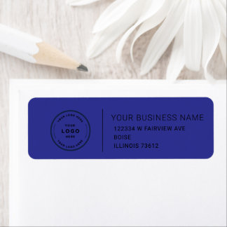 Étiquette Elegant Custom Business Return Address Label