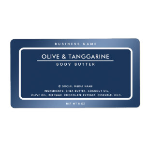 Étiquette Élégant minimaliste produit de luxe moderne simple