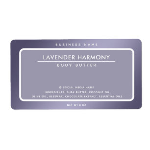 Étiquette Élégant minimaliste produit de luxe moderne simple